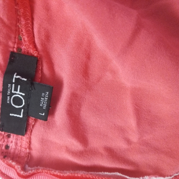 Like new Coral LOFT romper - Picture 4 of 6